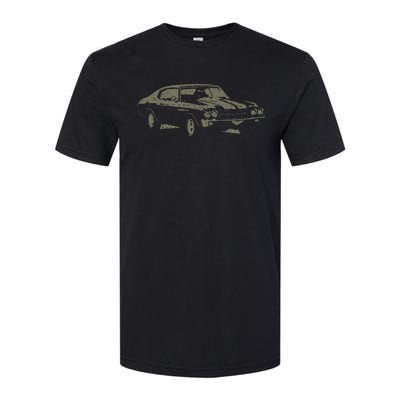 1970 Classic America Ss Muscle Car Softstyle CVC T-Shirt