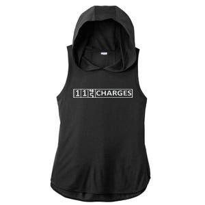 115 Charges Banner Ladies PosiCharge Tri-Blend Wicking Draft Hoodie Tank