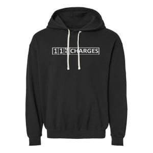 115 Charges Banner Garment-Dyed Fleece Hoodie