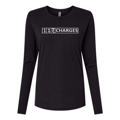 115 Charges Banner Womens Cotton Relaxed Long Sleeve T-Shirt