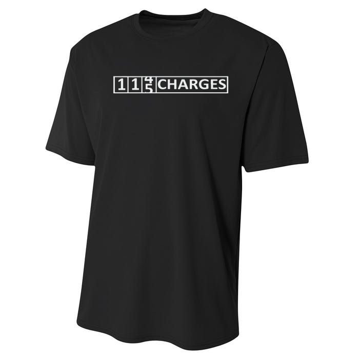 115 Charges Banner Performance Sprint T-Shirt