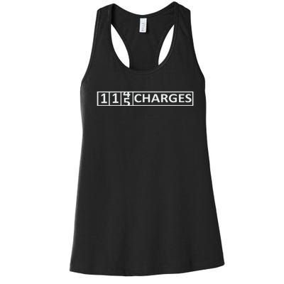 115 Charges Banner Women's Racerback Tank