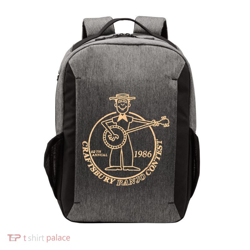 1984 Craftsbury Banjo Contest Vector Backpack