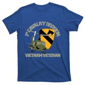 1st Cavalry Division Vietnam Veteran Uh1 Gunship Veteran Day Gift T-Shirt