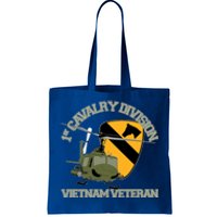 1st Cavalry Division Vietnam Veteran Uh1 Gunship Veteran Day Gift Tote Bag