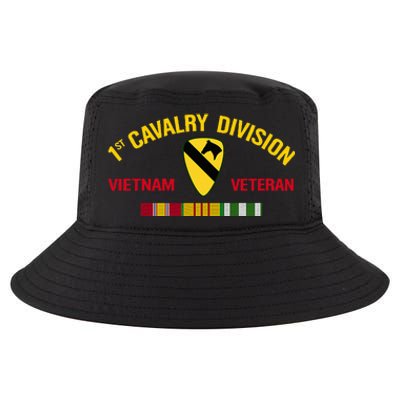 1st Cavalry Division Vietnam Veteran 1st Air Cav In Vietnam Cool Comfort Performance Bucket Hat