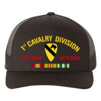 1st Cavalry Division Vietnam Veteran 1st Air Cav In Vietnam Yupoong Adult 5-Panel Trucker Hat