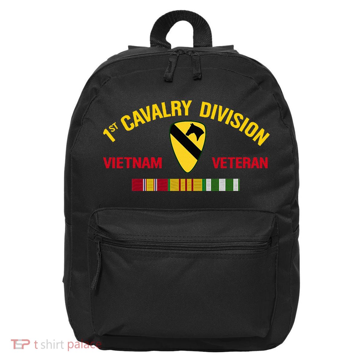 1st Cavalry Division Vietnam Veteran 1st Air Cav In Vietnam 16 in Basic Backpack