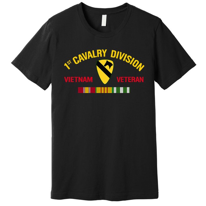 1st Cavalry Division Vietnam Veteran 1st Air Cav In Vietnam Premium T-Shirt