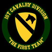 1st Cavalry Division Veteran Always A Soldier Military Xmas 16 in Basic Backpack