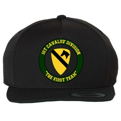 1st Cavalry Division Veteran Always A Soldier Military Xmas Wool Snapback Cap
