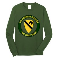 1st Cavalry Division Veteran Always A Soldier Military Xmas Long Sleeve Shirt