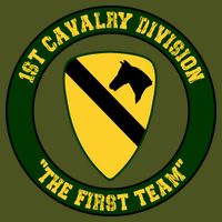 1st Cavalry Division Veteran Always A Soldier Military Xmas Backpack