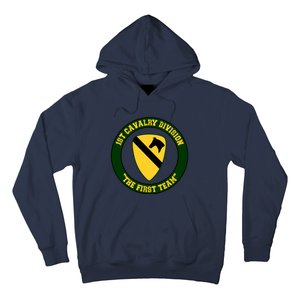 1st Cavalry Division Veteran Always A Soldier Military Xmas Hoodie