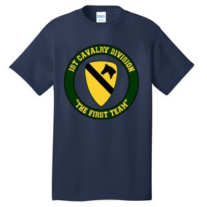 1st Cavalry Division Veteran Always A Soldier Military Xmas Tall T-Shirt