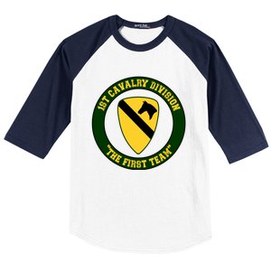 1st Cavalry Division Veteran Always A Soldier Military Xmas Baseball Sleeve Shirt