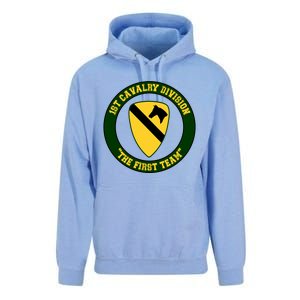 1st Cavalry Division Veteran Always A Soldier Military Xmas Unisex Surf Hoodie