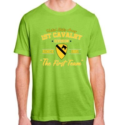 1st Cavalry Division Veteran Always A Soldier Military Xmas Adult ChromaSoft Performance T-Shirt