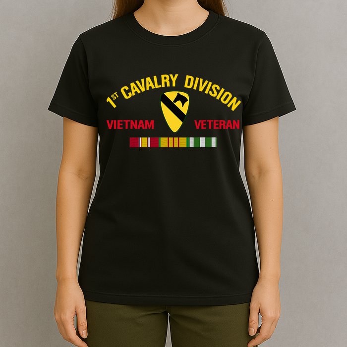 1st Cavalry Division Vietnam Veteran 1st Air Cav In Vietnam T-Shirt