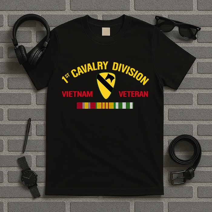 1st Cavalry Division Vietnam Veteran 1st Air Cav In Vietnam T-Shirt