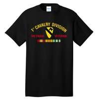 1st Cavalry Division Vietnam Veteran 1st Air Cav In Vietnam Tall T-Shirt