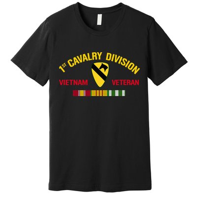 1st Cavalry Division Vietnam Veteran 1st Air Cav In Vietnam Premium T-Shirt