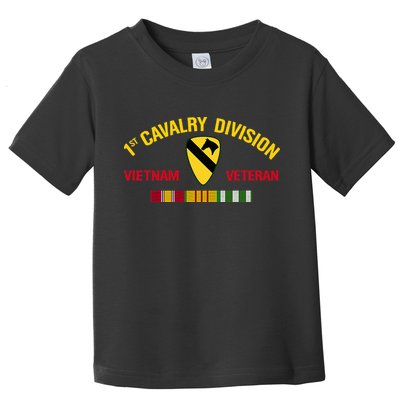 1st Cavalry Division Vietnam Veteran 1st Air Cav In Vietnam Toddler T-Shirt