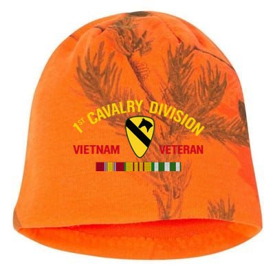 1st Cavalry Division Vietnam Veteran 1st Air Cav In Vietnam Kati - Camo Knit Beanie