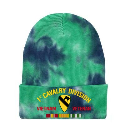 1st Cavalry Division Vietnam Veteran 1st Air Cav In Vietnam Tie Dye 12in Knit Beanie