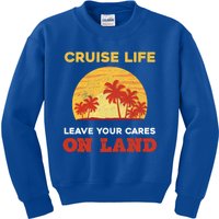 1St Cruise Design For Fist Time Cruisers Gift Kids Sweatshirt