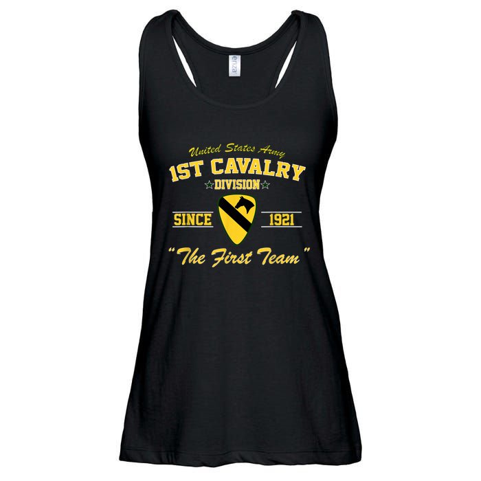 1st Cavalry Division Ladies Essential Flowy Tank