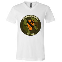 1st Cavalry Division Vietnam V-Neck T-Shirt