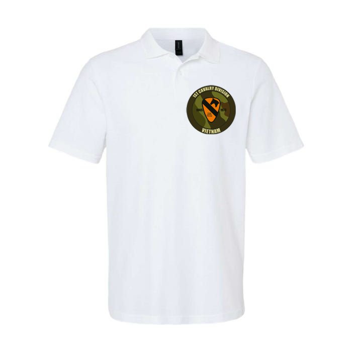 1st Cavalry Division Vietnam Softstyle Adult Sport Polo