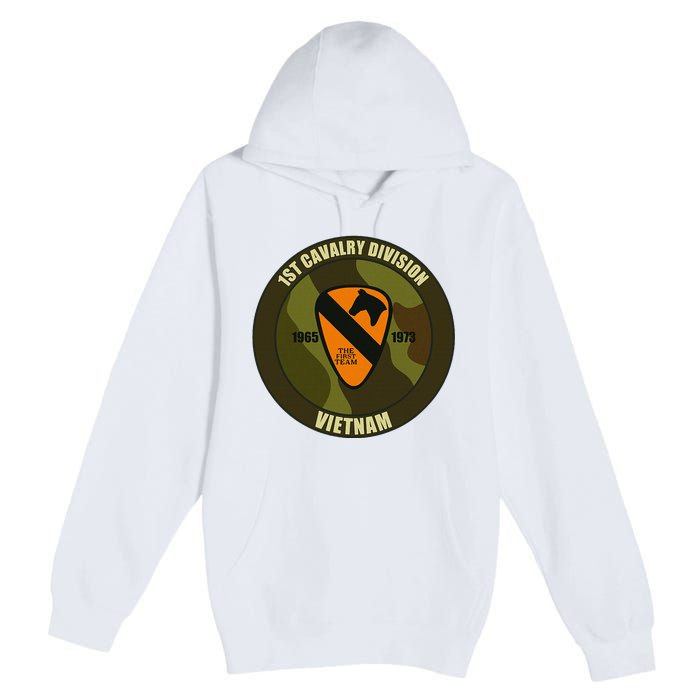 1st Cavalry Division Vietnam Premium Pullover Hoodie