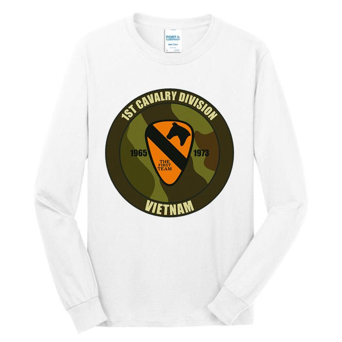 1st Cavalry Division Vietnam Tall Long Sleeve T-Shirt