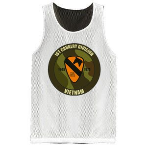 1st Cavalry Division Vietnam Mesh Reversible Basketball Jersey Tank