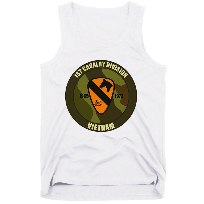 1st Cavalry Division Vietnam Tank Top