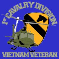 1st Cavalry Division Vietnam Veteran Uh1 Gunship Veteran Day Gift 16 in Basic Backpack