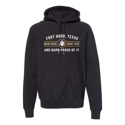 1st Cavalry Division Fort Hood Texas Veteran Gift Premium Hoodie