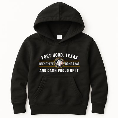 1st Cavalry Division Fort Hood Texas Veteran Gift Kids Hoodie