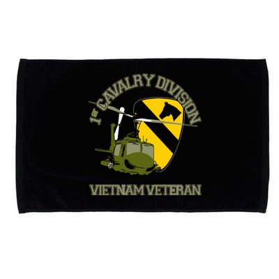 1st Cavalry Division Vietnam Veteran UH1 Gunship Veteran Day Microfiber Hand Towel