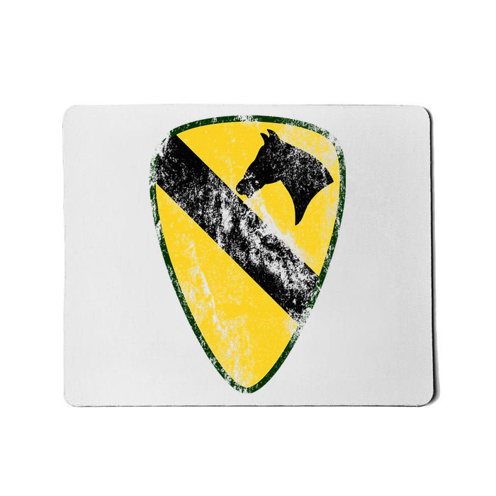 1st Cavalry Division Patch Vintage 1st Cav Mousepad