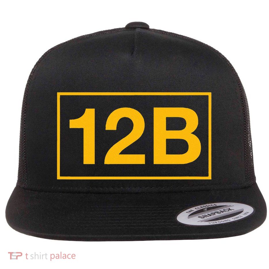 12b Combat Engineer Flat Bill Trucker Hat