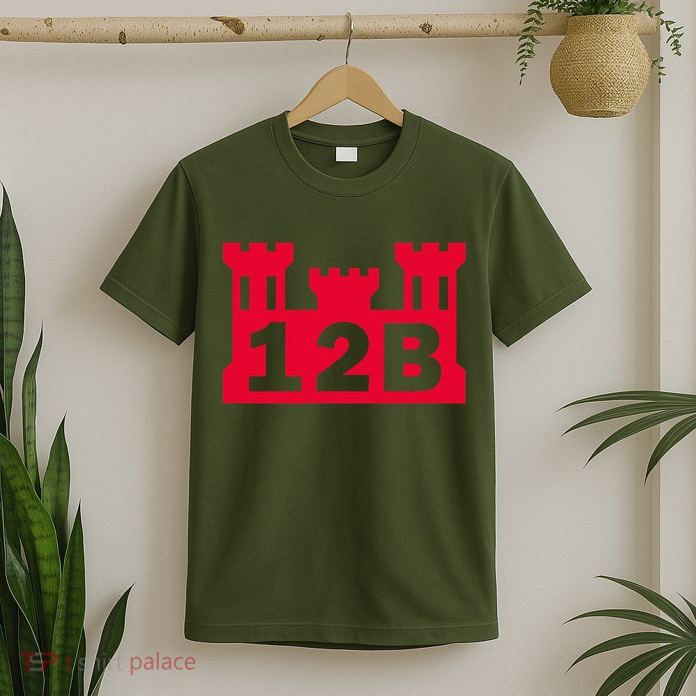 12B Combat Engineer Castle T-Shirt
