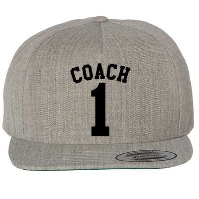 1 COACH Funny Coach Gift Wool Snapback Cap