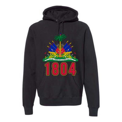 1804 Cute Haiti Year Of Independence Gift Great Gift Premium Hoodie