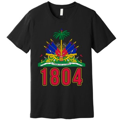 1804 Cute Haiti Year Of Independence Gift Great Gift Premium T-Shirt