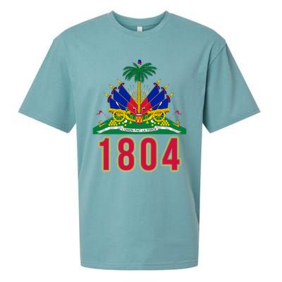 1804 Cute Haiti Year Of Independence Gift Great Gift Sueded Cloud Jersey T-Shirt