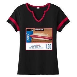 150 Costco Hot Dog Soda Combo With Ladies Halftime Notch Neck Tee