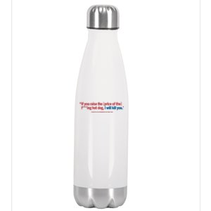 150 Costco Hot Dog Soda Combo With Stainless Steel Insulated Water Bottle